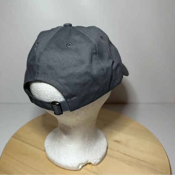 Cabelas Club Mens Adjustablenone Size Fits Most Gray And Gold Embroidering - Picture 4 of 8